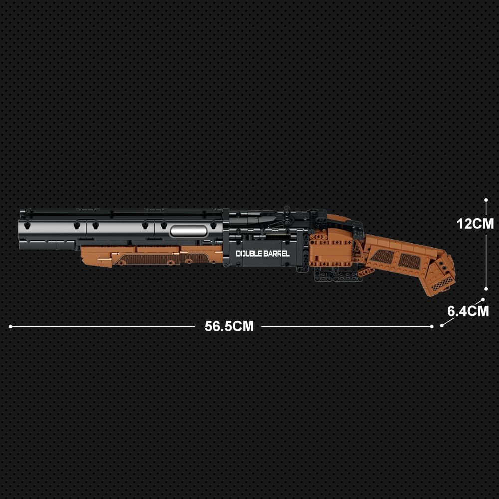 Fusil à double canon Blastbrick (1006 pièces)