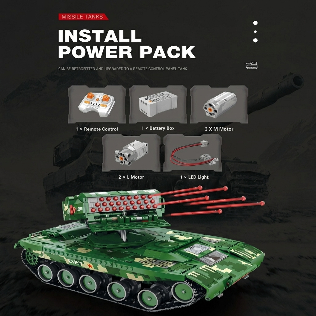 Blastbrick Missile Tanks (1449) pieces (Copy)