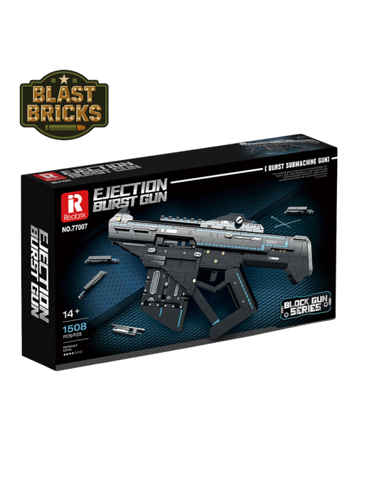 Blastbrick Ejection Burst Gun：Burst Submachine Gun(1508)pieces