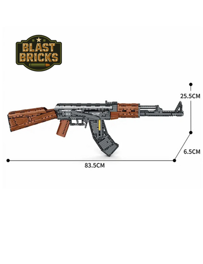 BlastBrick Ak-47 (1238) pieces