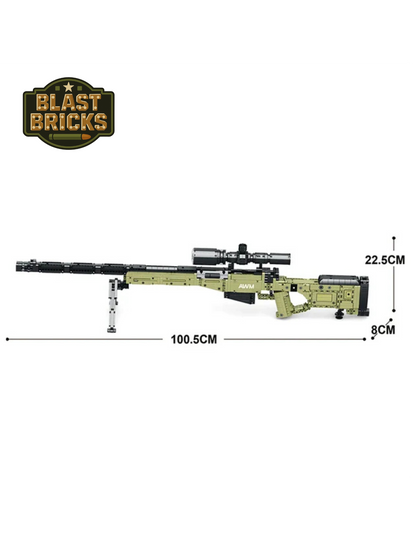 BlastBrick SuperMagnum (1136) pieces