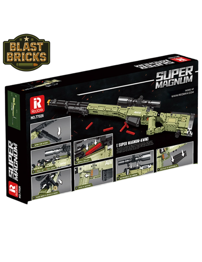 BlastBrick SuperMagnum (1136) pieces