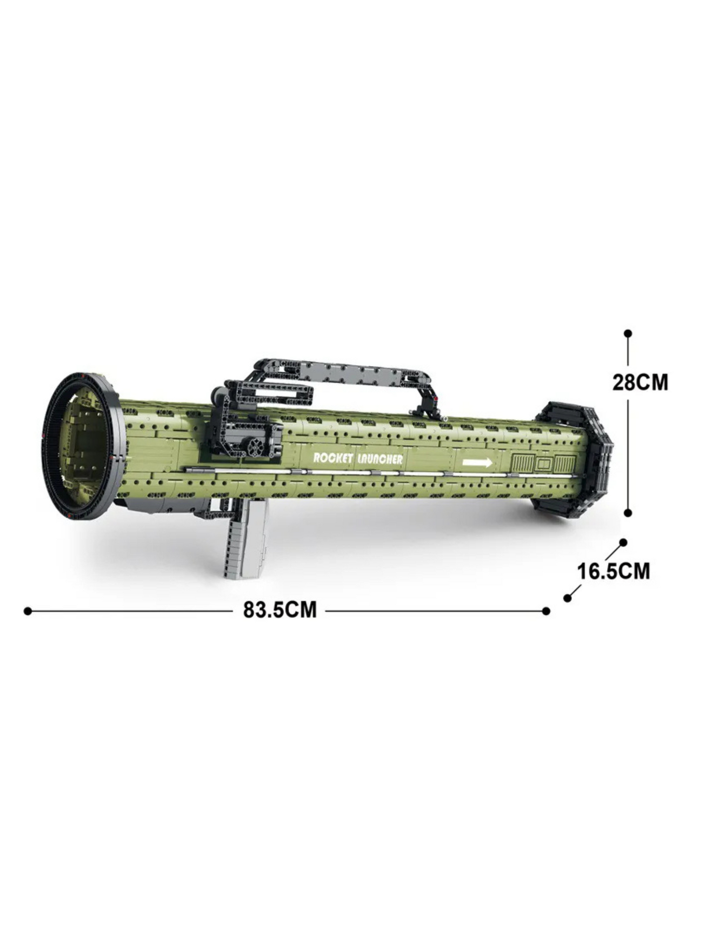 Blastbrick M136 Antitank Grenade Launcherf(1748)pieces