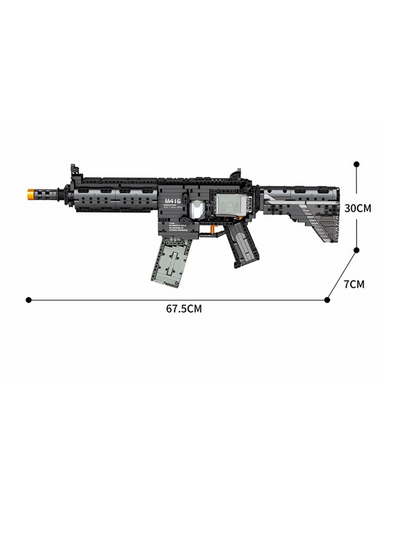 BlastBrick M416 Assault Rifle(1188) pieces