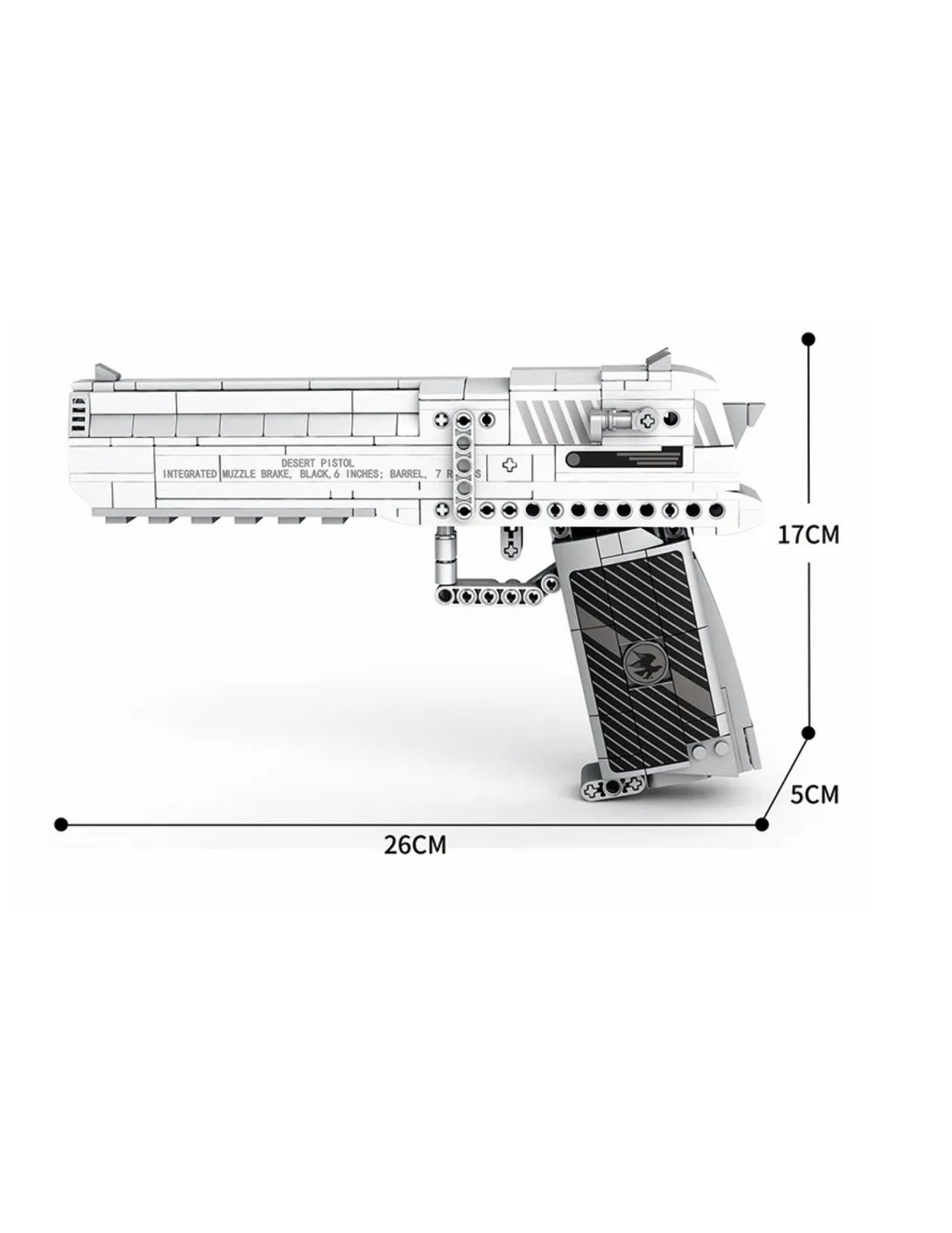 BlastBrick Desert Eagle(408) pieces