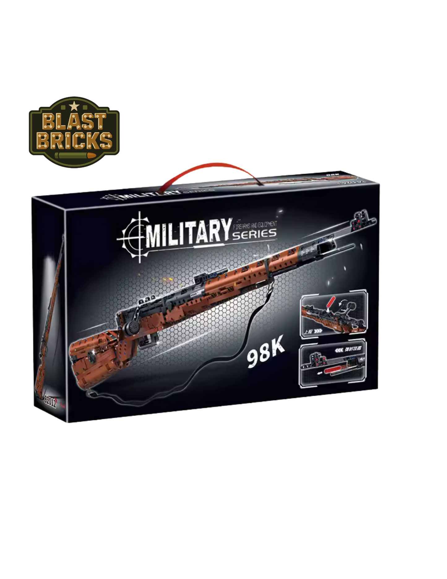 BlastBrick Kar 98k(1206) pieces