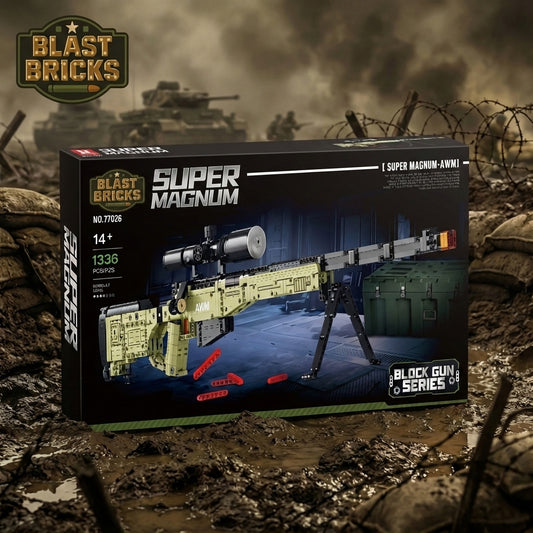 BlastBrick SuperMagnum (1136) pieces