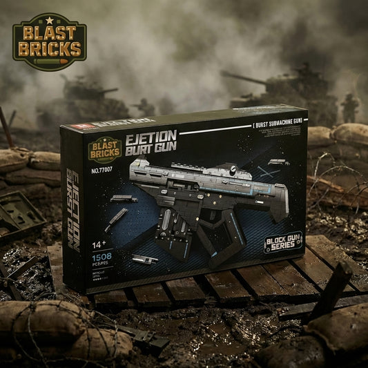 Blastbrick Ejection Burst Gun：Burst Submachine Gun(1508)pieces