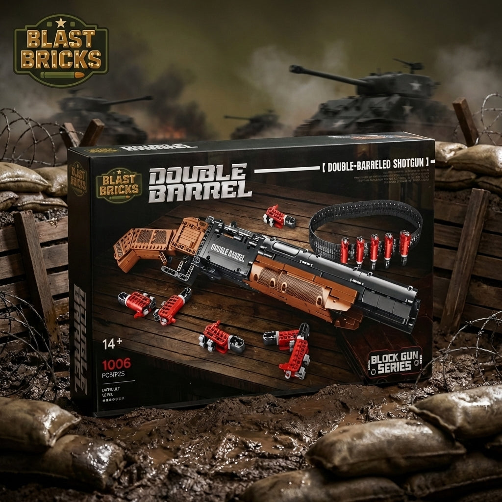 Fusil à double canon Blastbrick (1006 pièces)