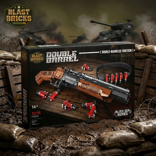 Blastbrick Double Barrel Shotgun(1006)pieces