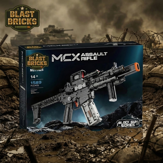 Blastbrick MCX ASSAULT RIFLE(1589)pieces