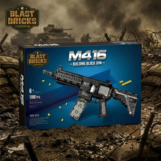 BlastBrick M416 Assault Rifle(1188) pieces