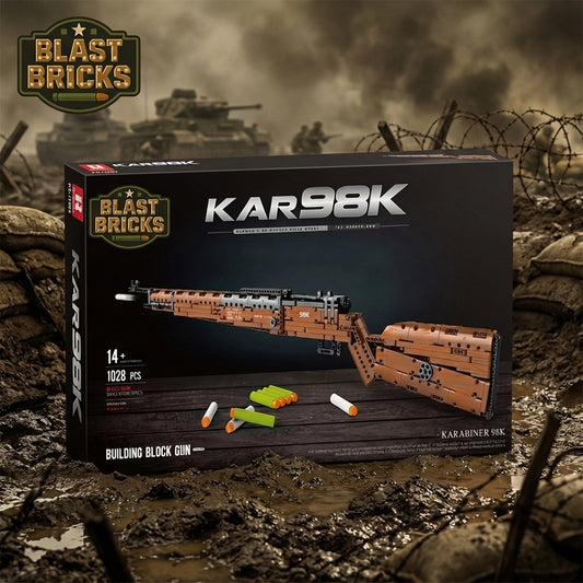 BlastBrick Mauser Rifle 1028) pieces