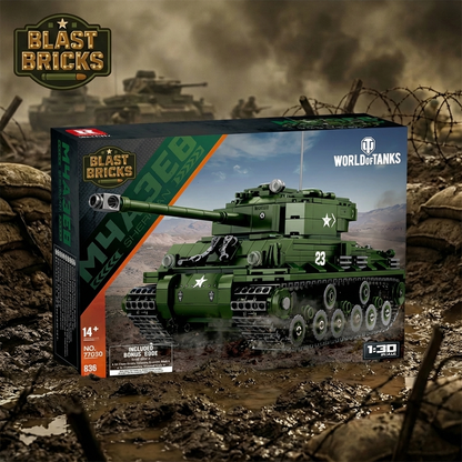 Blastbrick Tank (836) pieces