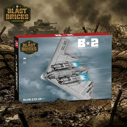 Blastbrick B2 Bomber (1977) pieces