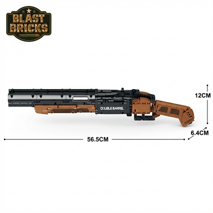 Fusil à double canon Blastbrick (1006 pièces)